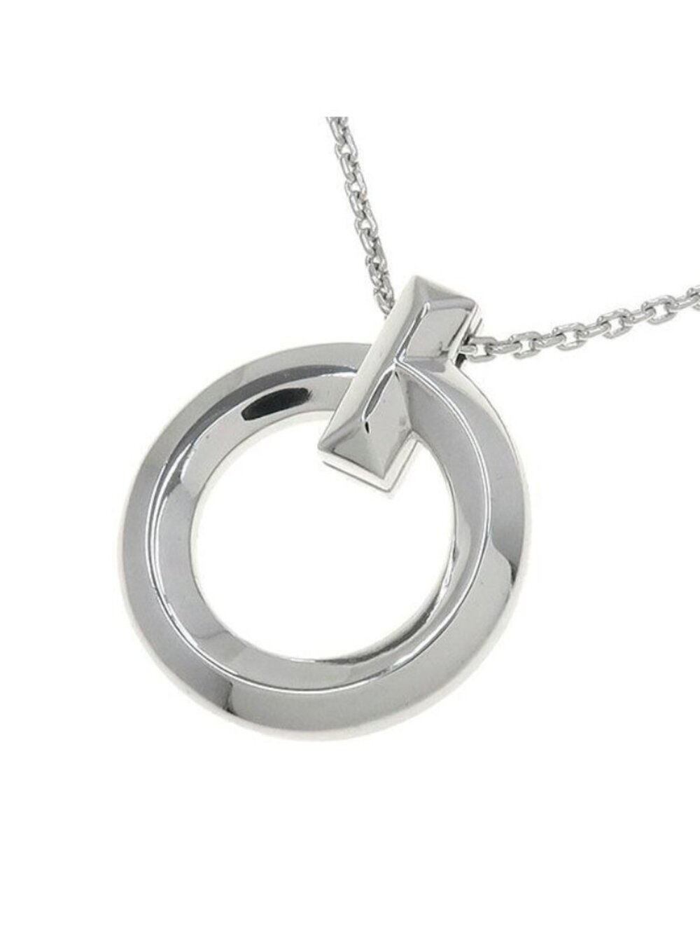 Tiffany & Co T One Circle Necklace Small Model